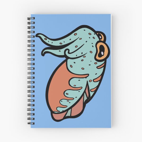 Item preview, Cuttlefish in Mint and Coral designed and sold by RJKpoyp.
