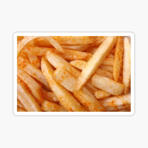 Crispy French Fries Sticker For Sale By Williamsgfx Redbubble 5146