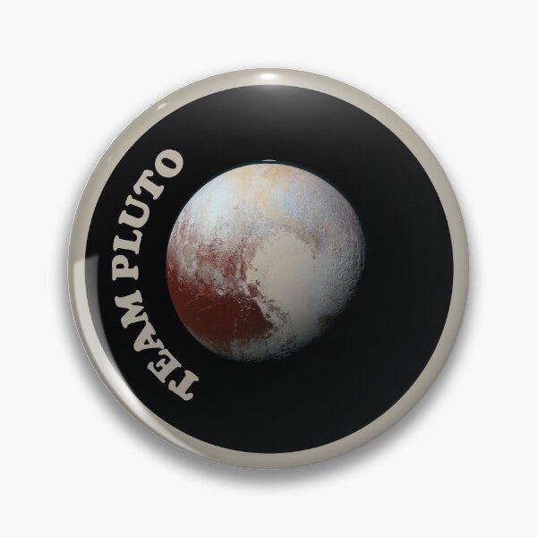 Item preview, Team Pluto Badge designed and sold by MysticPotato.