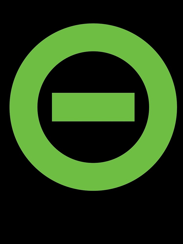 type o negative symbol