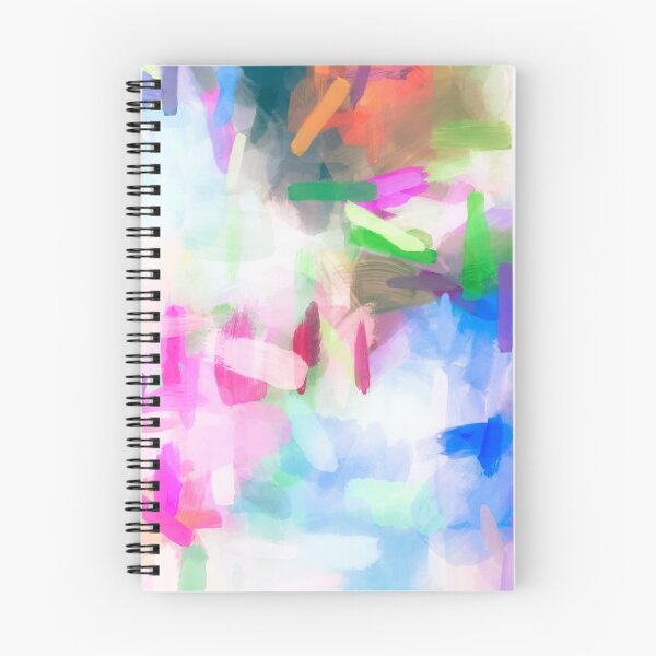 Item preview, splash painting texture abstract background in pink blue green designed and sold by Mrvell.