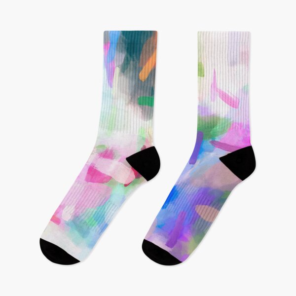 Item preview, splash painting texture abstract background in pink blue green designed and sold by Mrvell.