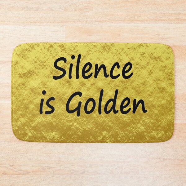 Item preview, Silence is Golden designed and sold by cmphotographs.