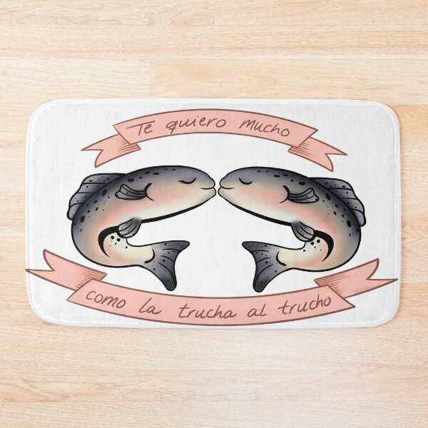 Item preview, trout and trout designed and sold by Pretty Cuaima.
