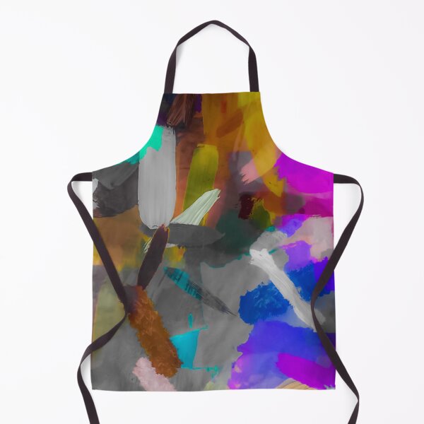 Item preview, splash painting texture abstract background in purple blue pink yellow designed and sold by Mrvell.