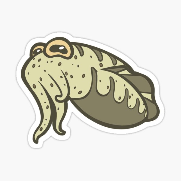 Item preview, Cuttlefish in Cream and Olive designed and sold by RJKpoyp.