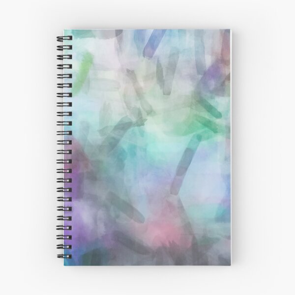 Item preview, splash painting texture abstract background in purple pink green designed and sold by Mrvell.