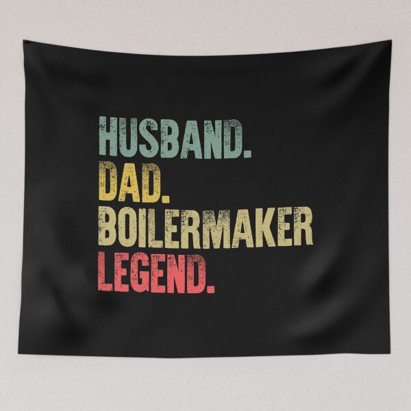 Item preview, Funny Men Vintage T Shirt Husband Dad Boilermaker Legend Retro designed and sold by Bendthetrend.