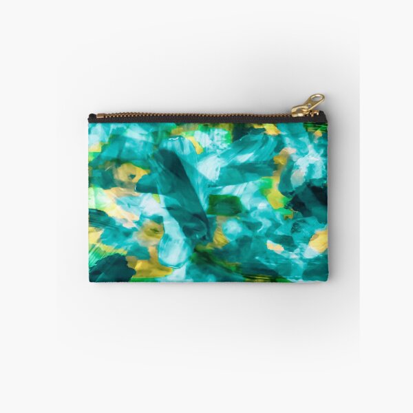 Item preview, splash painting texture abstract background in green blue yellow designed and sold by Mrvell.