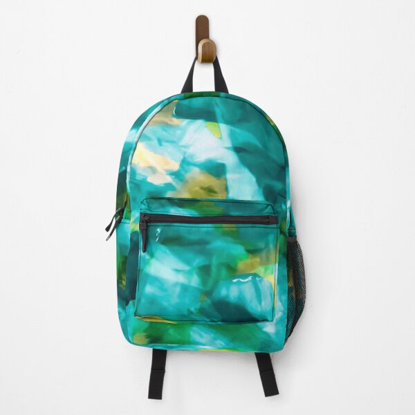 Item preview, splash painting texture abstract background in green blue yellow designed and sold by Mrvell.