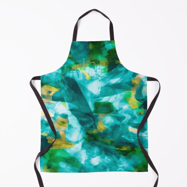 Item preview, splash painting texture abstract background in green blue yellow designed and sold by Mrvell.