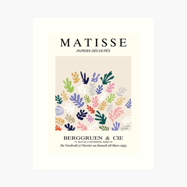 Henri Matisse - Die Garbe - Matisse Drucke Kunstdruck