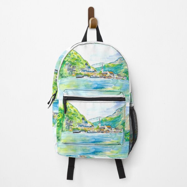 Item preview, Incredible Hallstatt with Lake And Mountains In Salzkammergut Austria designed and sold by artshop77.