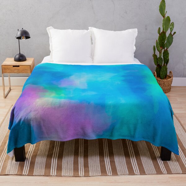 Item preview, splash painting texture abstract background in blue and pink designed and sold by Mrvell.