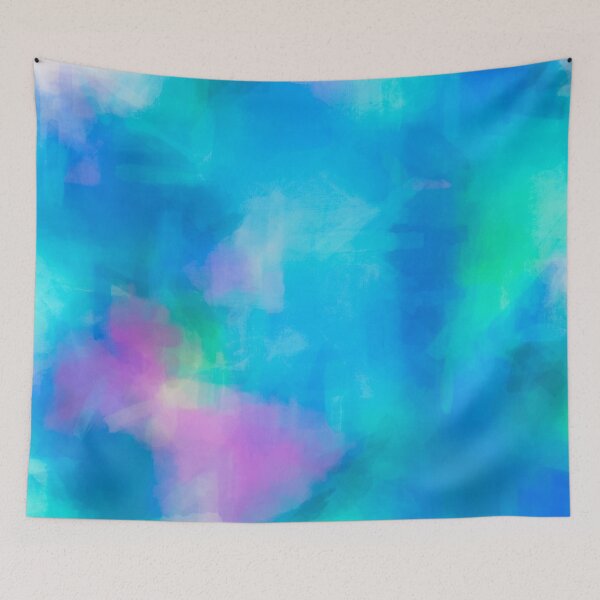 Item preview, splash painting texture abstract background in blue and pink designed and sold by Mrvell.