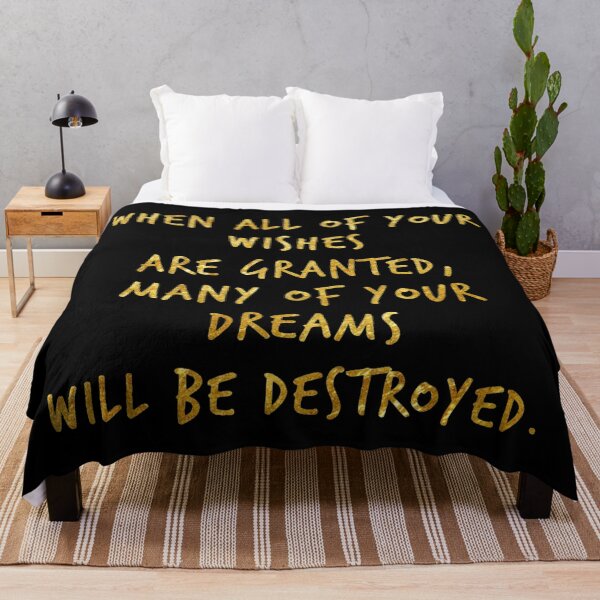 Item preview, When all of your wishes are granted, many of your dreams will be destroyed. (2) designed and sold by DotorEaon.