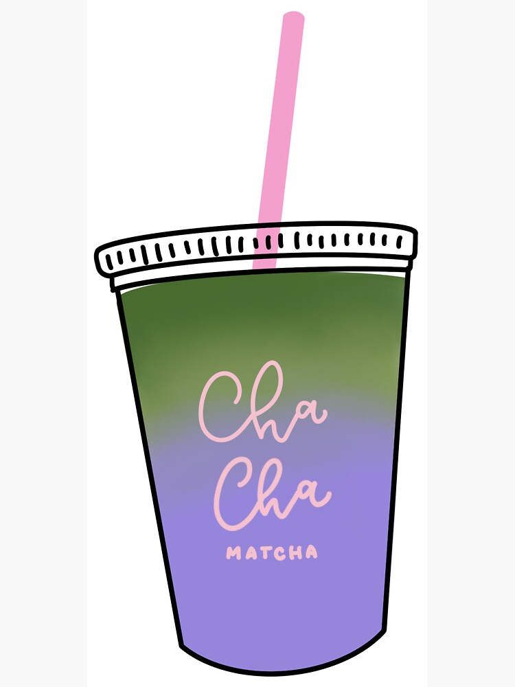 Cha Cha Matcha Purple Drink Magnet