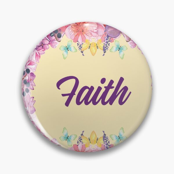 Item preview, Faith Floral and Butterfly Pattern Design designed and sold by GODS4US.
