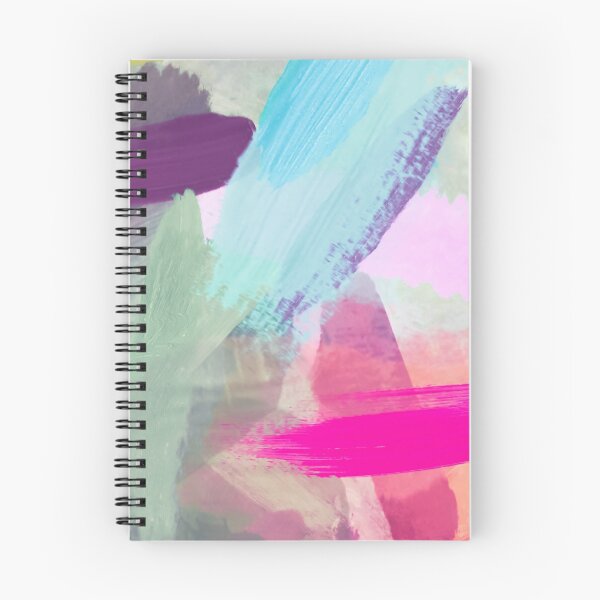 Item preview, splash painting texture abstract background in pink blue green designed and sold by Mrvell.