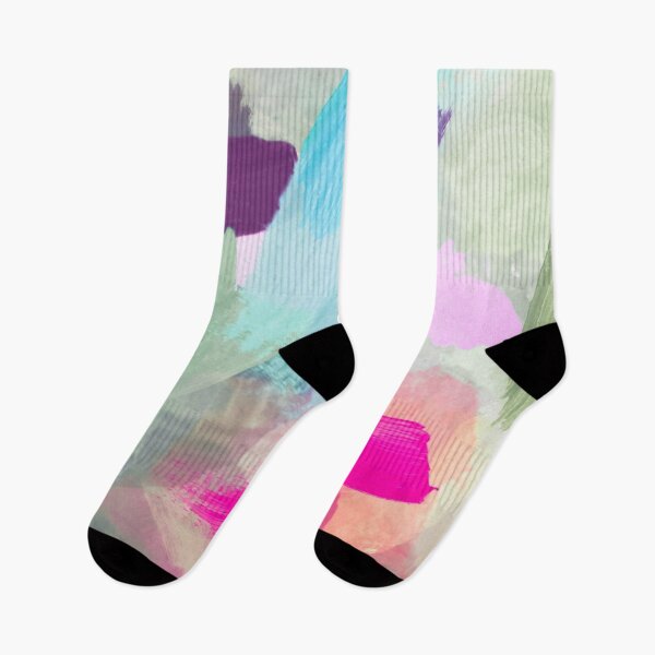 Item preview, splash painting texture abstract background in pink blue green designed and sold by Mrvell.