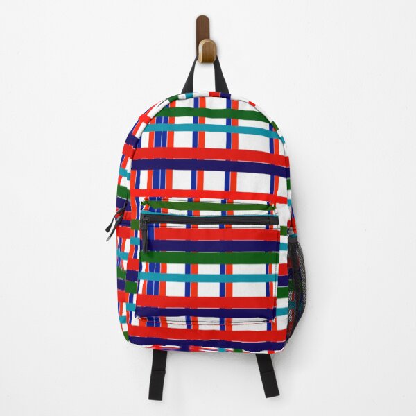 Item preview, Abstract liner design red blue and green  designed and sold by Rachel the Artist .