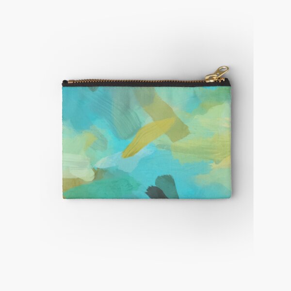 Item preview, splash painting texture abstract background in blue and yellow designed and sold by Mrvell.