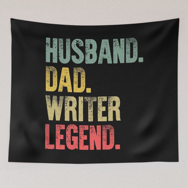 Item preview, Funny Men Vintage T Shirt Husband Dad Writer Legend Retro designed and sold by Bendthetrend.