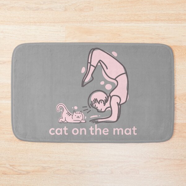 Item preview, Cat on the Mat designed and sold by Ashley Dennis.