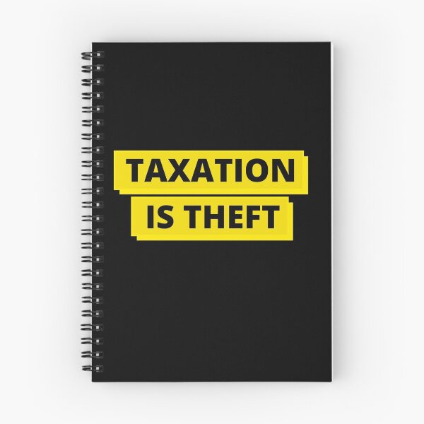 Item preview, Taxation is Theft Libertarian Ancap  designed and sold by seventythree73.