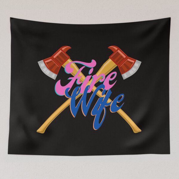Item preview, Fire Wife , Double Fire Axe designed and sold by Samsdesignshop.