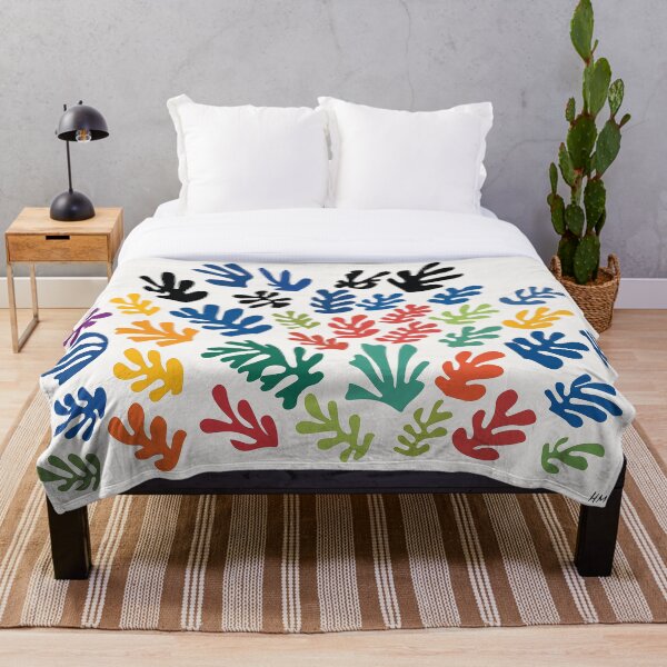 Henri Matisse - La gerbe - The Sheaf - HM Throw Blanket