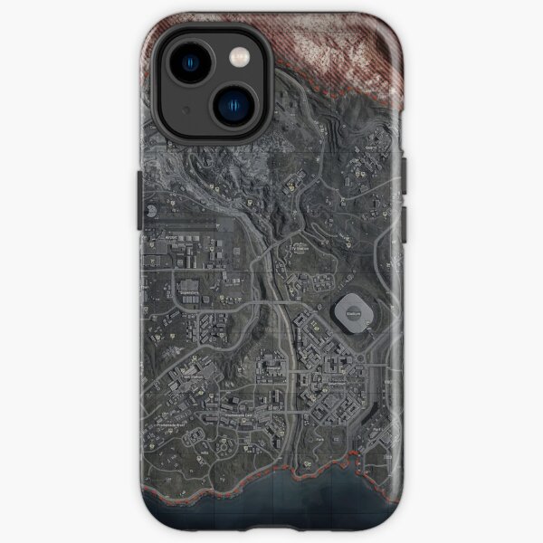 Kabeljau Warzone Karte iPhone Robuste Hülle