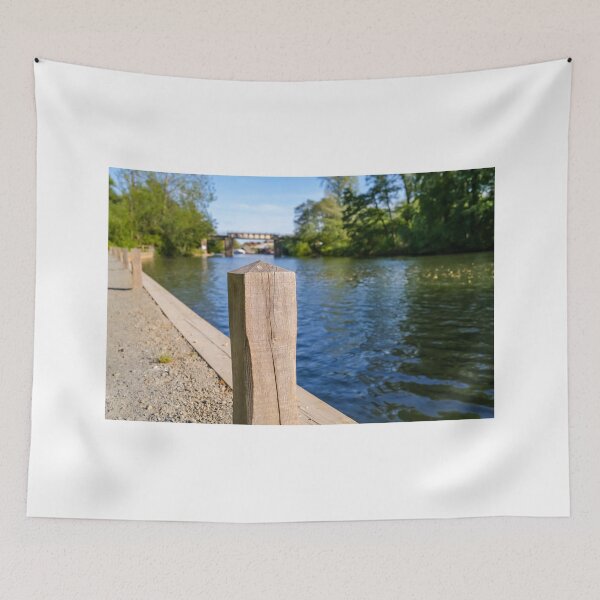Item preview, Mooring post on the River Bure, Wroxham designed and sold by yackers1.