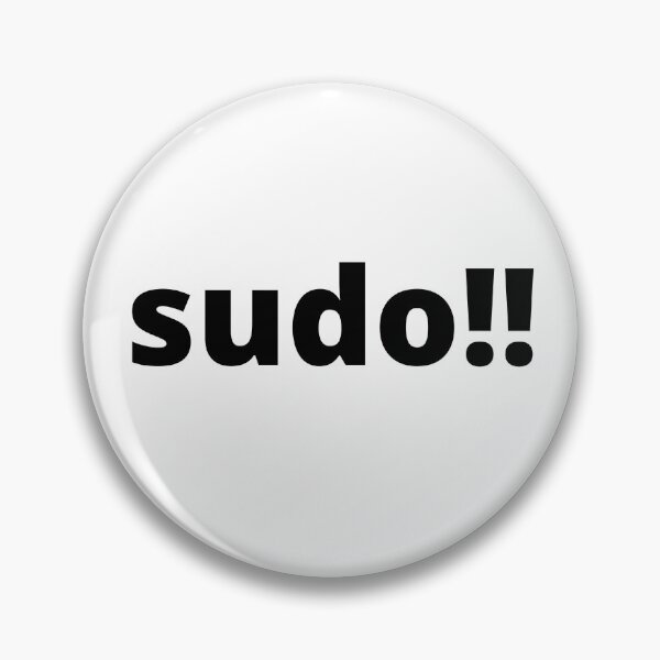 Item preview, sudo!! designed and sold by Yasdey Rojas.