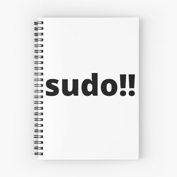 Item preview, sudo!! designed and sold by Yasdey Rojas.