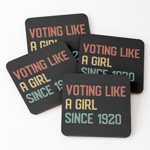Item preview, Voting like a girl since 1920! 19th Amendment designed and sold by bynole.