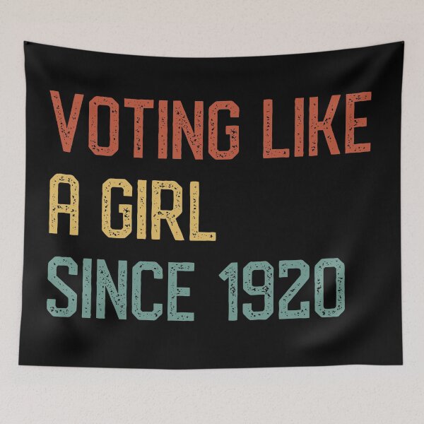 Item preview, Voting like a girl since 1920! 19th Amendment designed and sold by bynole.