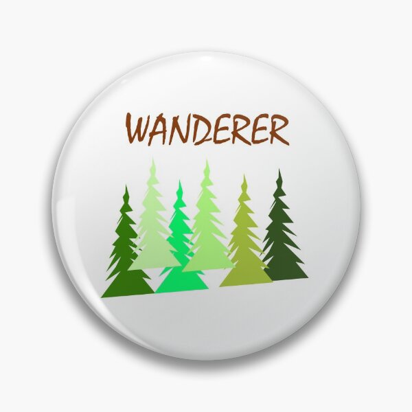 Item preview, Wanderer in Nature - Forest Green designed and sold by Deegital18.