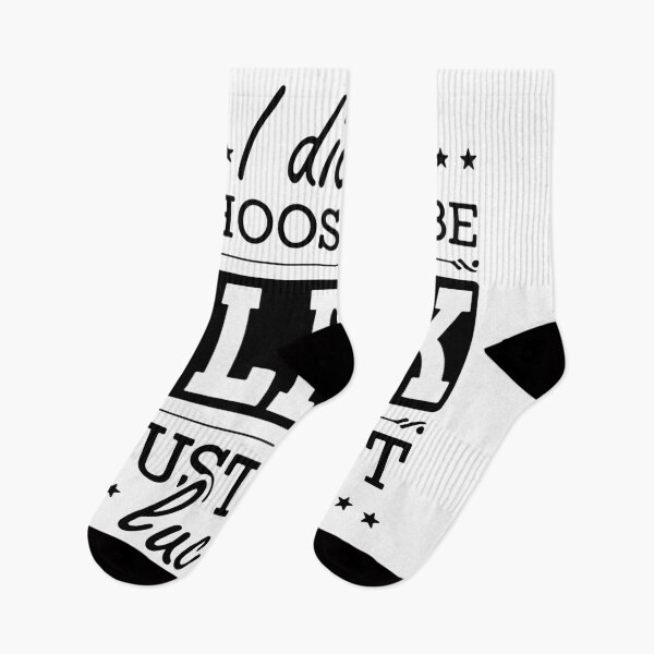 Item preview, I Didnt Choose To Be Black, I Just Got Lucky designed and sold by Optix.