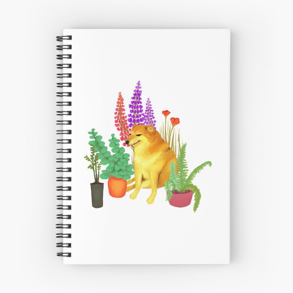 Item preview, Cheems dog in the plants designed and sold by vieno.