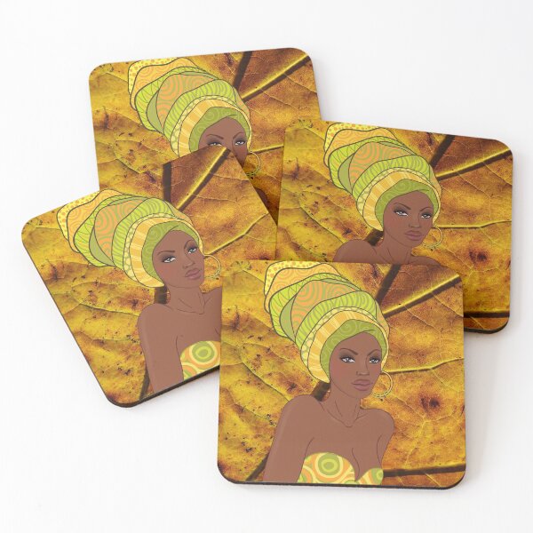 Item preview, Nubian Princess Yellow  Leaf designed and sold by LaceRenee.