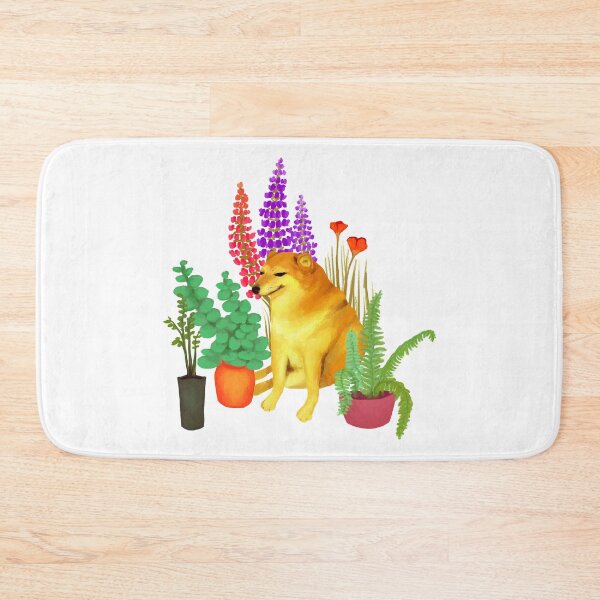 Item preview, Cheems dog in the plants designed and sold by vieno.