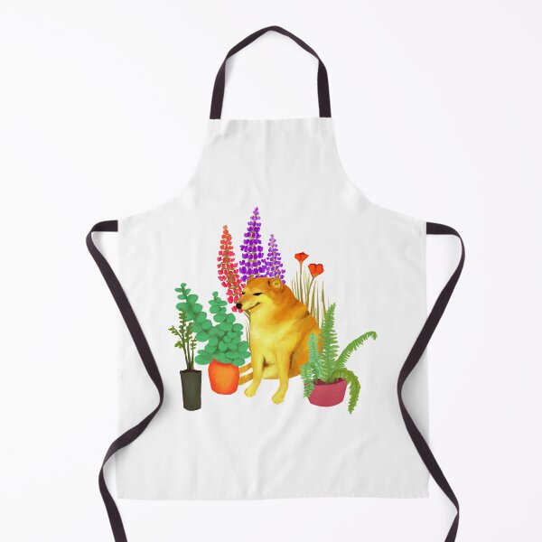 Item preview, Cheems dog in the plants designed and sold by vieno.