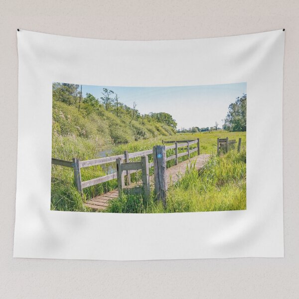 Item preview, Wooden bridge in the Norfolk countryside designed and sold by yackers1.