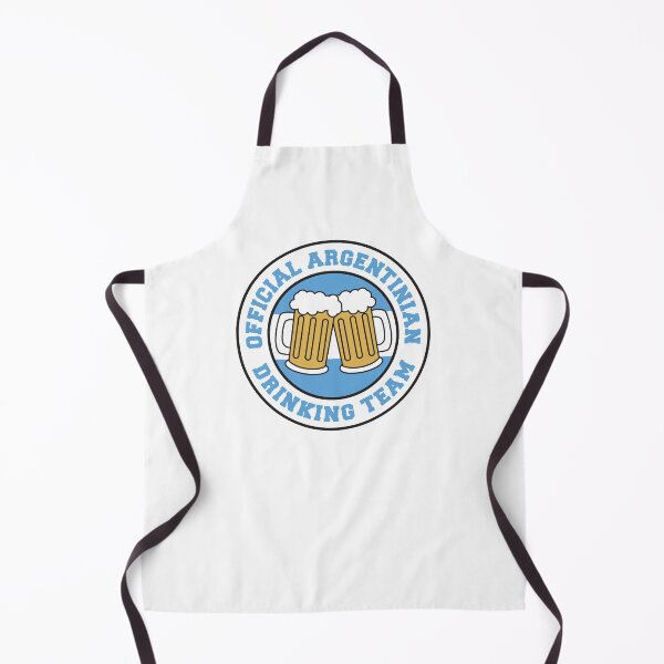 Item preview, Official Argentinian Drinking Team Featuring Flag Of Argentina And Beers designed and sold by jaycartoonist.