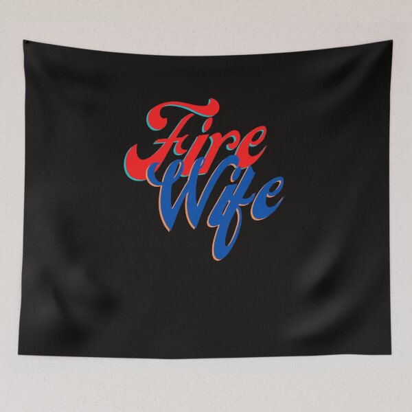 Item preview, Fire Wife and Proud designed and sold by Samsdesignshop.