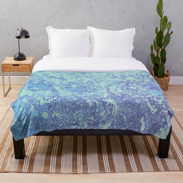 Item preview, Rock Texture - Aqua designed and sold by JinxWhaleDesign.