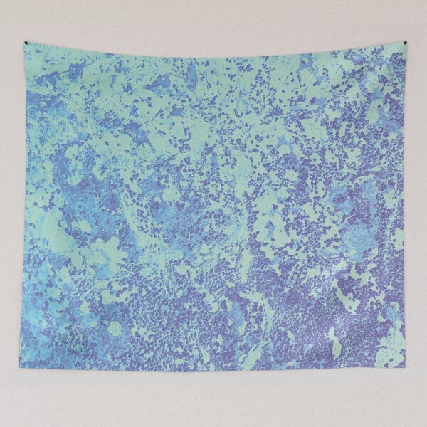 Item preview, Rock Texture - Aqua designed and sold by JinxWhaleDesign.