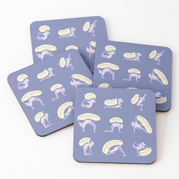 Item preview, Yoga Mouse bundle - Purple and pink designed and sold by Dear-Koko.