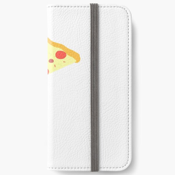 pizza a love story- strawberry cute food tshirt for foodie kids and women iPhone Wallet